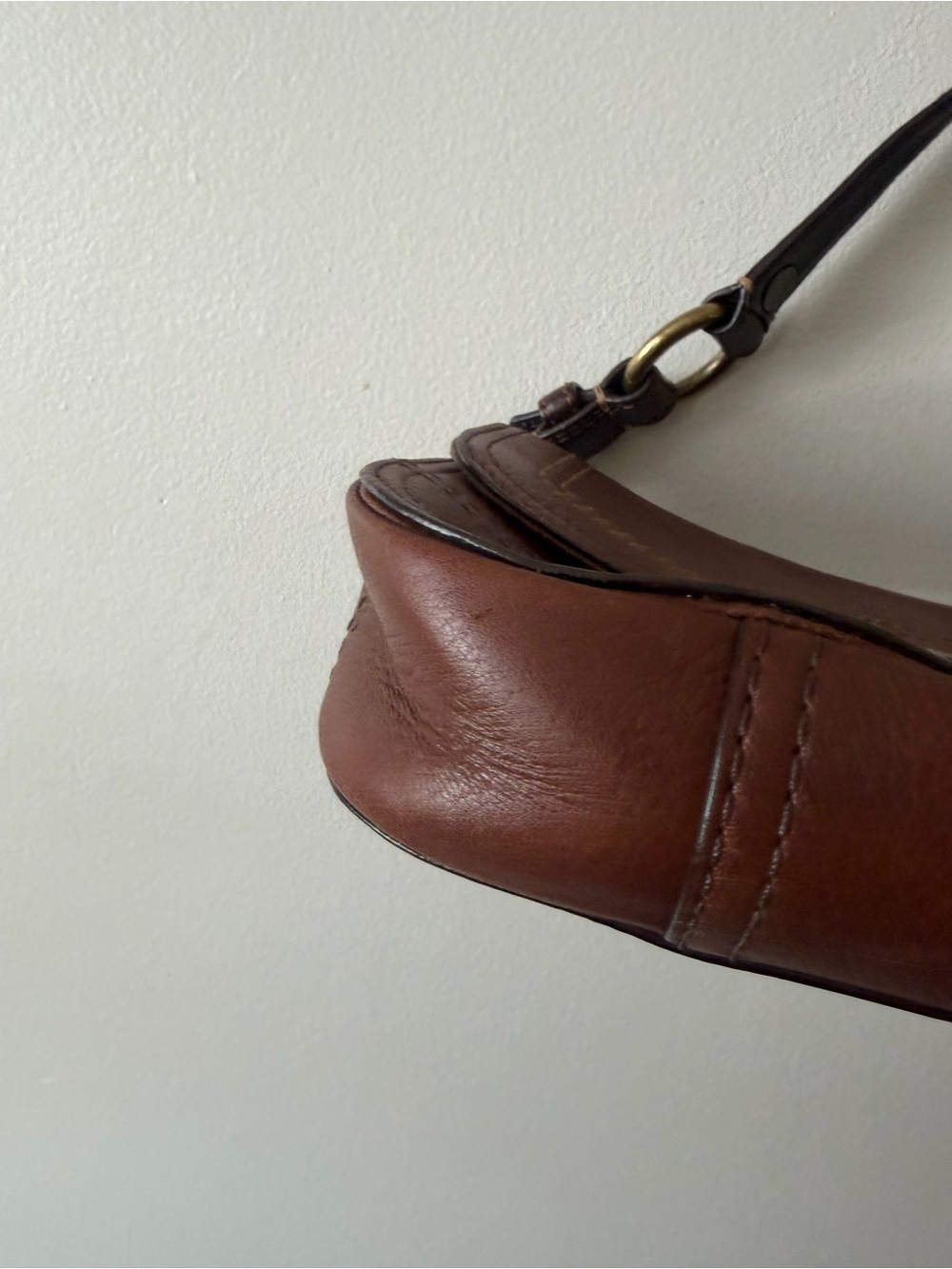 Coach Leather Shoulder Bag - Picture 5 of 5